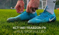 1461 Trabzon FK Muşspor Maçı İçin Sahaya İndi!