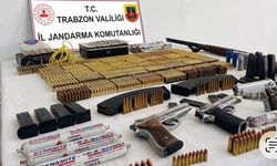 Trabzon’da Şafak Operasyonu: Cephanelik Ortaya Çıktı