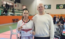 Giresunlu Minik Taekwondocu' dan Türkiye Yolunda Büyük Gurur