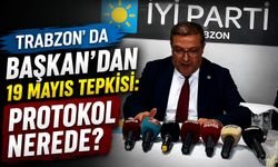 Trabzon' da Başkan' dan 19 Mayıs Tepkisi: Protokol Nerede?