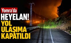 Trabzon Yomra’da Heyelan: Yol Ulaşıma Kapatıldı