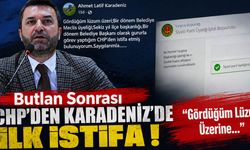 Butlan Sonrası CHP'den Karadeniz'de İlk İstifa! "Gördüğüm Lüzum Üzerine..."