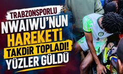 Trabzonsporlu Nwaiwu'nun Hareketi Takdir Topladı! Yüzler Güldü