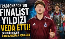 Trabzonspor'un Finalist Yıldızı Veda Etti! Çakıroğlu'ndan Duygulandıran Açıklama