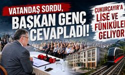 Vatandaş Sordu, Başkan Genç Cevapladı! Çukurçayır’a Lise ve Füniküler Geliyor