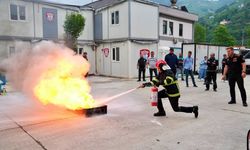 Trabzon Ortahisar'da Nefes Kesen Tatbikat!