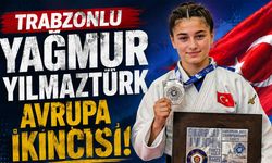 Trabzonlu Yağmur Yılmaztürk Avrupa İkincisi!