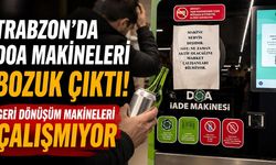 Trabzon'da DOA Makineleri Bozuk Çıktı! Hani 1 TL?