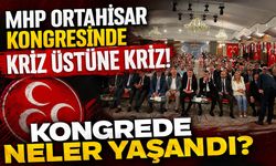 MHP Ortahisar Kongresinde Kriz Üstüne Kriz! Kongrede Neler Yaşandı?