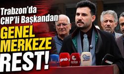 Trabzon' da CHP' li Başkandan Genel Merkeze Rest