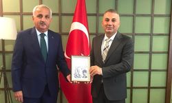 Turan Ülküsü’nden Ortahisar Kaymakamı Kotan’a Ziyaret