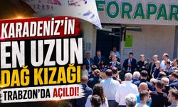 Karadeniz'in En Uzun Dağ Kızağı Trabzon'da Açıldı!