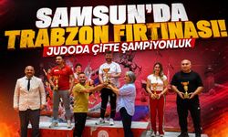 Samsun’da Trabzon Fırtınası! Judoda Çifte Şampiyonluk