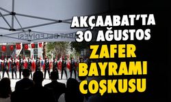 Akçaabat'ta 30 Ağustos Zafer Bayramı Coşkusu