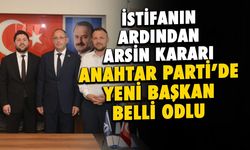 Anahtar Parti Arsin’de yeni başkan Raif Gürsoy