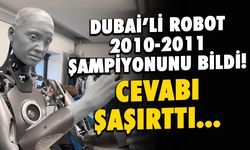 Dubaili Robot Ameca 2010-2011 Şampiyonunu Bildi