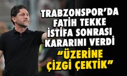 Trabzonspor'da Fatih Tekke Kararını Verdi! "Çizgi Çektik"