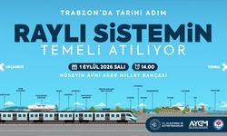 Trabzon Hafif Raylı Sistem Temel Atma Töreni İlanı