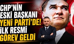 CHP’nin Eski Başkanı Yeni Parti’de! İlk Resmi Görev Geldi