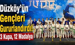Düzköy Judo Takımı Samsun’dan 3 Kupayla Döndü!