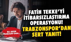 Fatih Tekke'yi İtibarsızlaştırma Operasyonuna Trabzonspor'dan Sert Yanıt