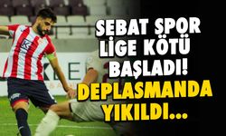 Sebat Spor'dan Elazığ'da Kötü Başlangıç