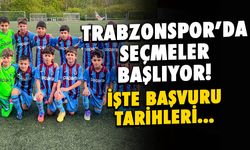 Trabzonspor'da Altyapı Seçmeleri Başlıyor! İşte 2026 Tarihleri