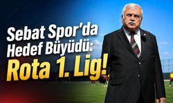 Sebat Spor’da Hedef Büyüdü: Rota 1. Lig!