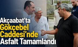Akçaabat’ta Gökçebel Caddesi’nde Asfalt Tamamlandı