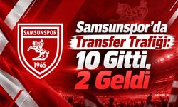 Samsunspor’da Transfer Trafiği: 10 Gitti, 2 Geldi