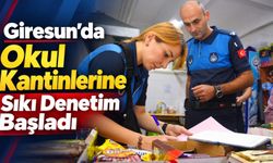 Giresun’da Okul Kantinlerine Sıkı Denetim Başladı