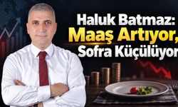 Trabzon' da Haluk Batmaz: Maaş Artıyor, Sofra Küçülüyor