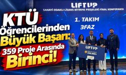 KTÜ Öğrencilerinden Başarı: 359 Proje Arasında Birinci!