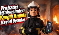 Trabzon İtfaiyesi’nden Yangın Animasyonu