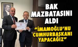 Mustafa Bak Mazbatasını Aldı! "Hedefimiz İktidar!"
