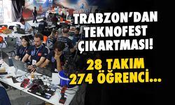 Trabzon'dan TEKNOFEST Çıkartması! 28 Takım ve 274 Öğrenci Güneydoğu'da
