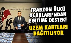 Trabzon Ülkü Ocakları'ndan Eğitime Destek! UZEM Kartları Dağıtılıyor