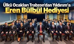 Ülkü Ocakları Trabzon'dan Yıldırım'a Eren Bülbül Hediyesi