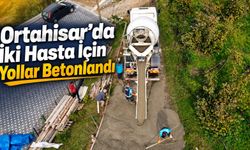 Trabzon Ortahisar'da İki Hasta İçin Yollar Betonlandı