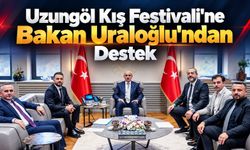 Uzungöl Kış Festivali'ne Bakan Uraloğlu'ndan Destek
