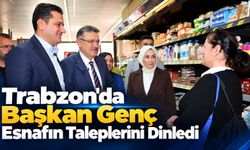 Trabzon'da Başkan Genç Esnafın Taleplerini Dinledi