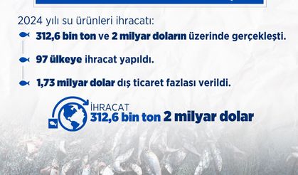 Türkiye, 2024’te Su Ürünleri İhracatında Rekor Kırdı!