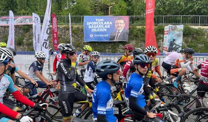 150 Sporcu Trabzon’da Yarıştı! Bisiklet Yarışı Nefes Kesti...