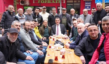 Başkan Köse Çay Sohbetinde Esnafın Sorunlarını Dinledi