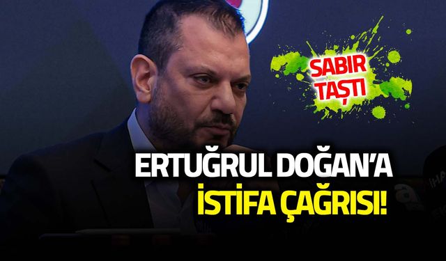 Sabır Taştı! Trabzonspor Taraftarlarından Ertuğrul Doğan'a İstifa Çağrısı