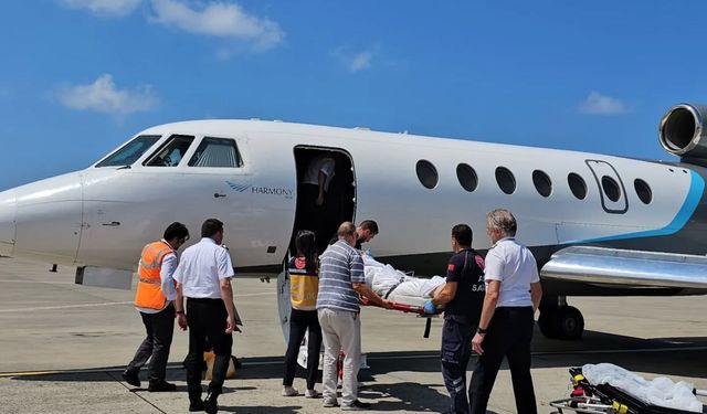 Oksijeni Tükenen İngiliz Hasta İçin Trabzon'a Acil İniş!