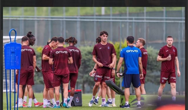 Trabzonspor’da Yeni Sezon Öncesi Çift Antrenman Mesaisi