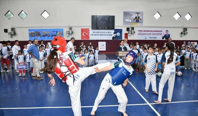 Trabzon Ortahisar Yaz Spor Okulu 519 Öğrenciyle Başladı