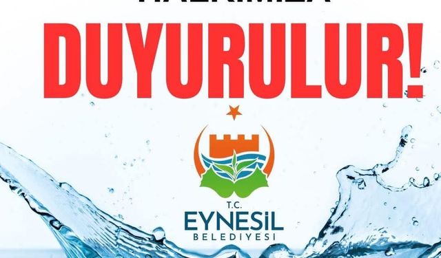 Eynesil Belediyesi’nden Su Hattı Usulsüzlüğüne Karşı Net Tavır