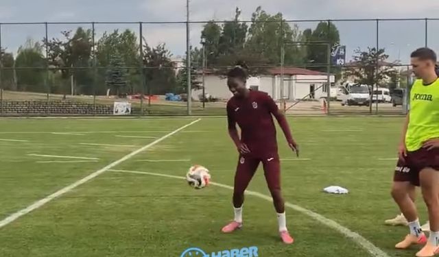 Trabzonspor Erzurum Kampına Şut Çalışmasıyla Başladı